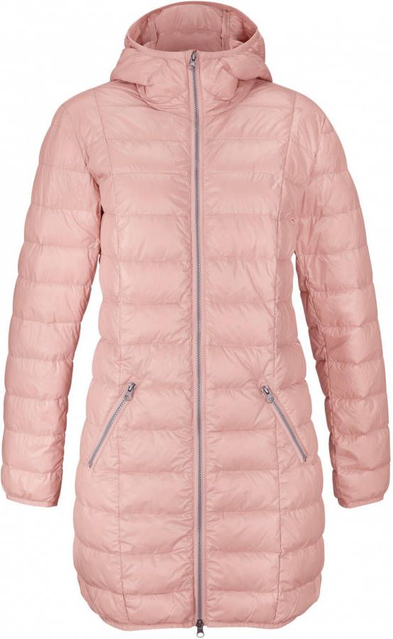 bpc bonprix collection Lang jack van ultralicht dons, vintage roze, 100% polyamide