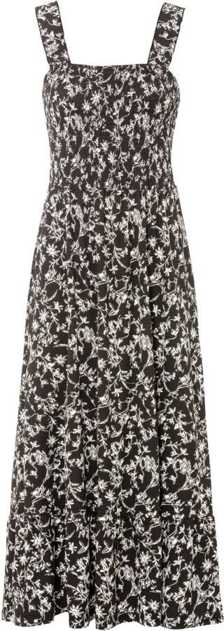 bonprix Midi jurk van viscose