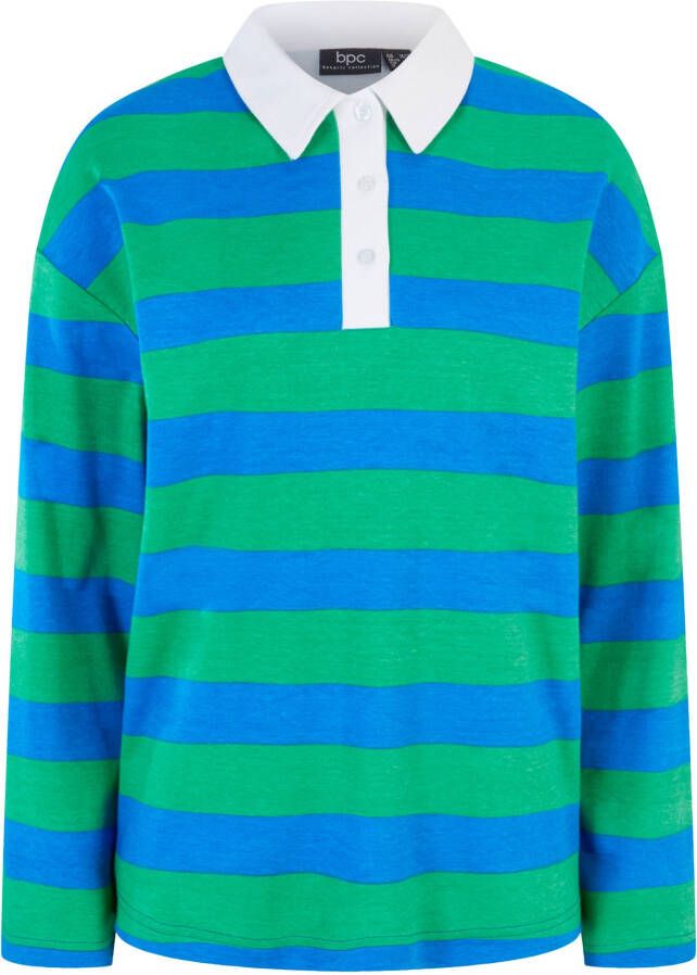 bonprix Poloshirt, lange mouw