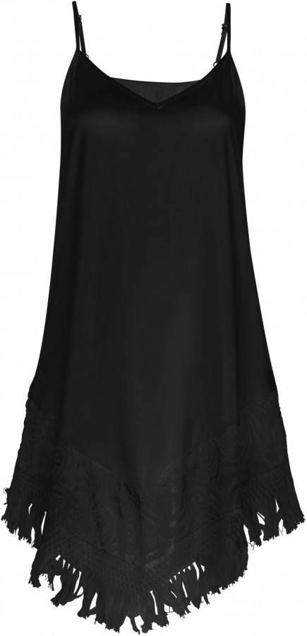 BODYFLIRT Strandtop, zwart, 100% viscose