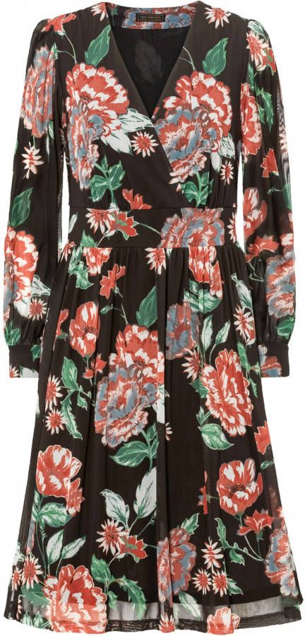 bonprix Midi jurk met bloemenpatroon