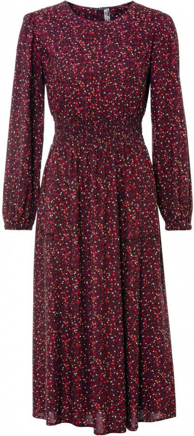 bonprix Midi jurk met bloemenprint