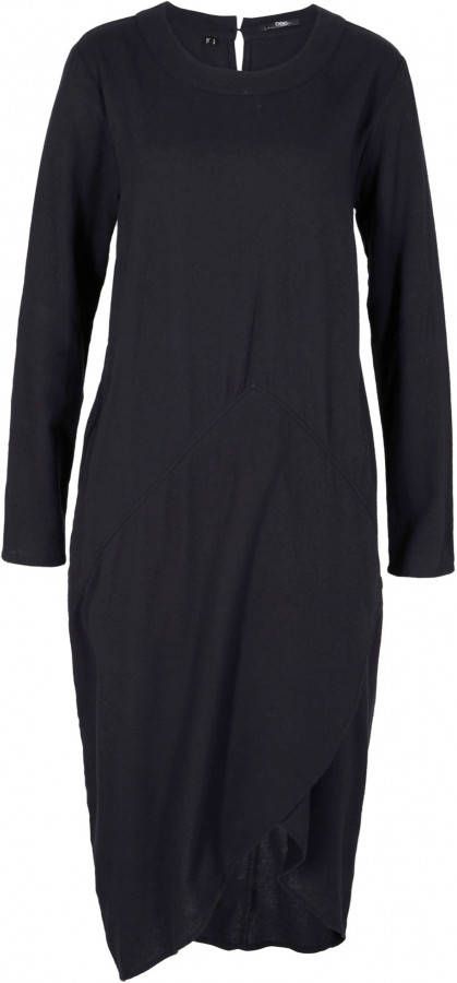 bonprix Midi jurk van flanel met zakken