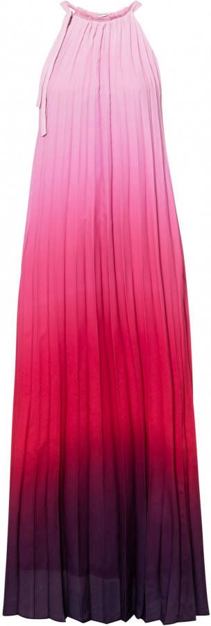 bonprix Plissé jurk met kleurverloop