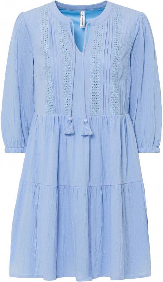 bonprix Strandjurk met kant