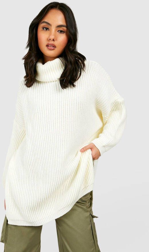 boohoo Pu Krokodillen Onderarm Tasje Met Label, Cream
