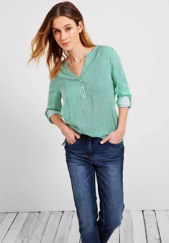 cecil Blouse met gestreept patroon