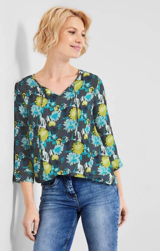 cecil Blouse met multicolor print