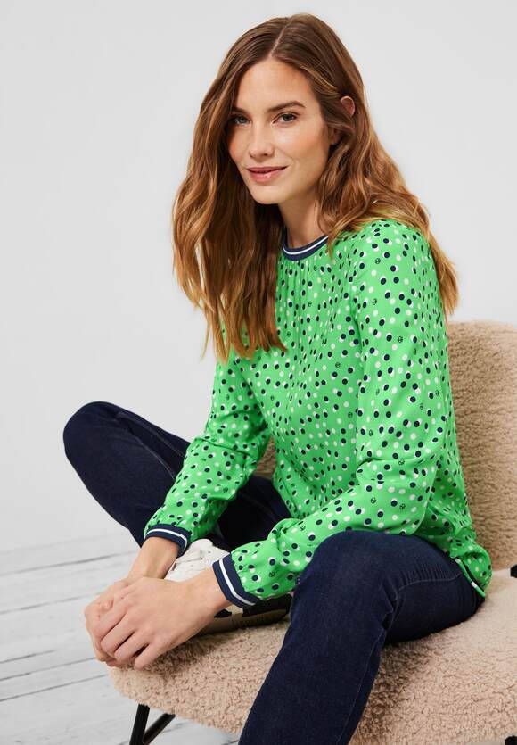 cecil Blouse met onopvallende print