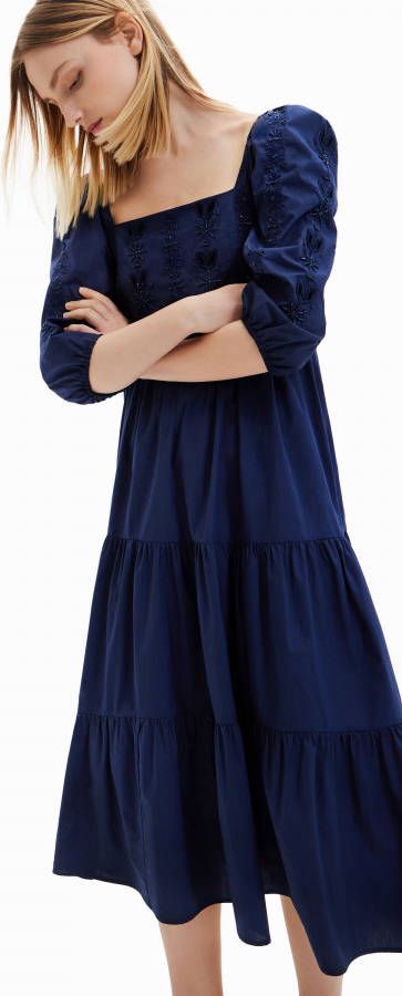 Desigual Midi jurk met borduursels