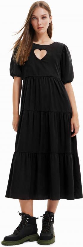 Desigual Midi jurk met hart