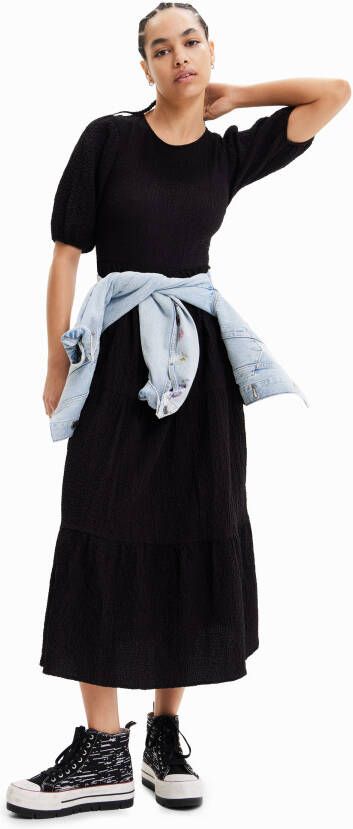 Desigual Midi jurk met rugdecolletÃ©