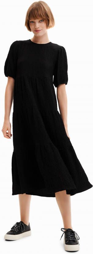 Desigual Midi jurk met textuur