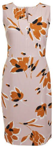 InWear Jurk zacht roze met bloemenprint Dames
