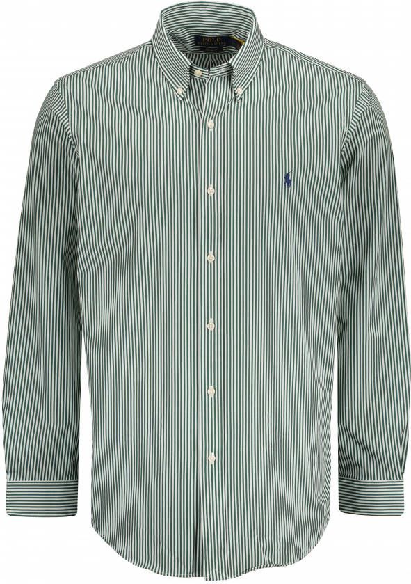 Ralph lauren overhemd lange mouw uni cotton twill Heren