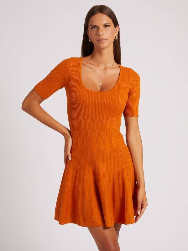 Guess Fit And Flare Sweater Jurk