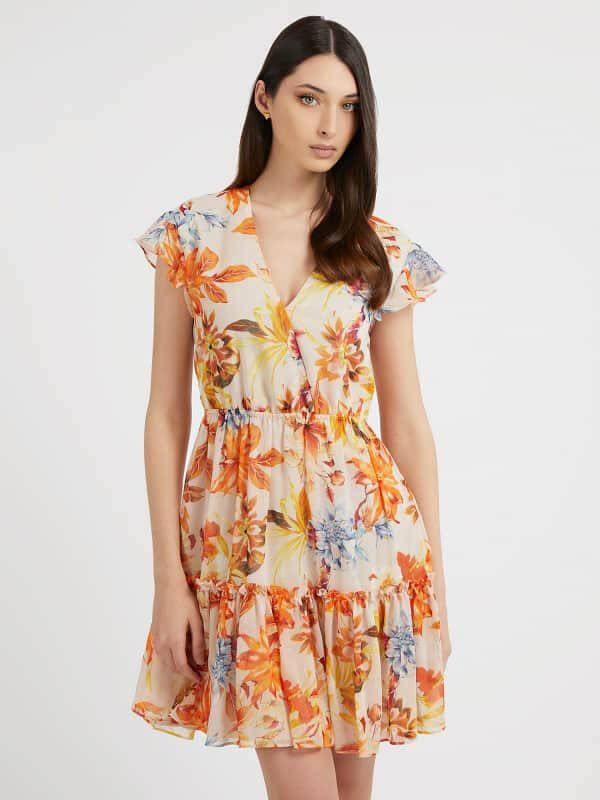 Guess Jurk Bloemenprint Volants