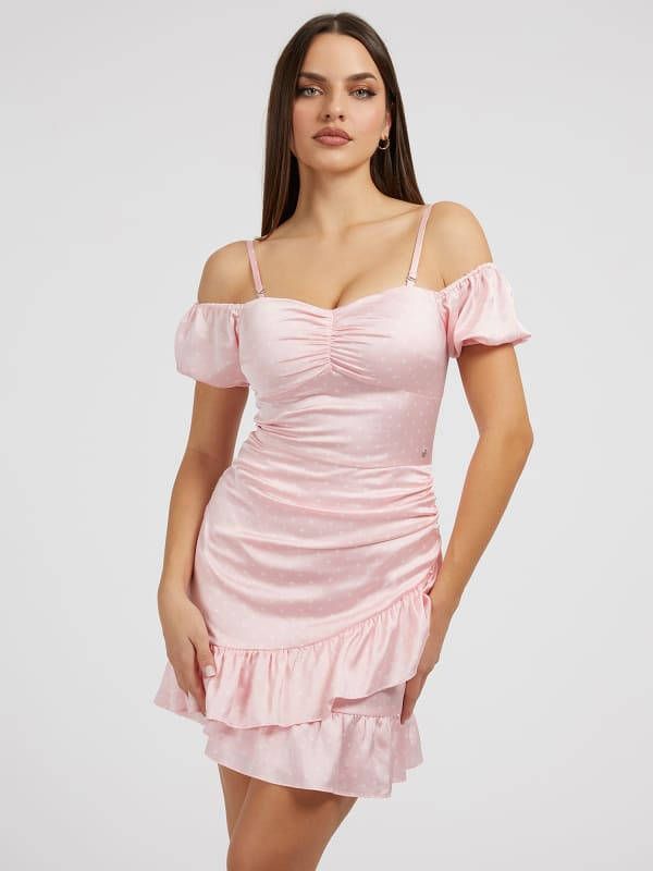 Guess Jurk Met Onbedekte Schouders