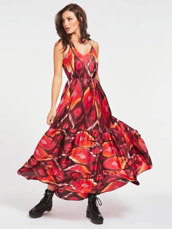 Guess Jurk Print All Over Met Riem