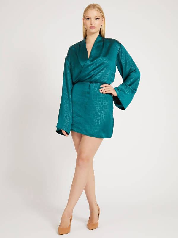 Guess Kroko Satin Jurk