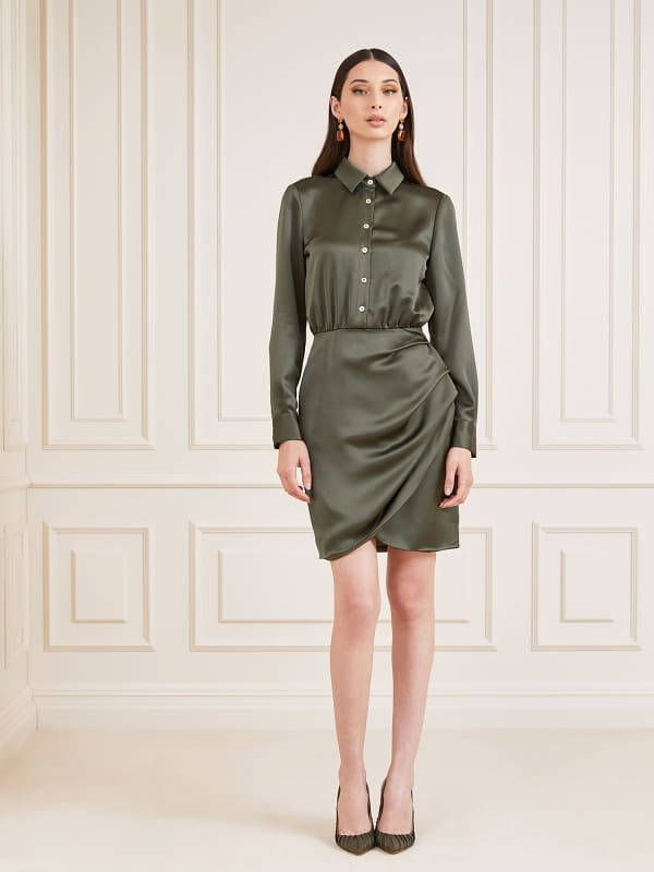 Guess Marciano Satijnen Jurk