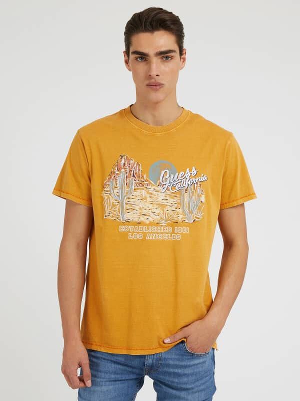 Guess T Shirt Borduursel Op De Voorkant
