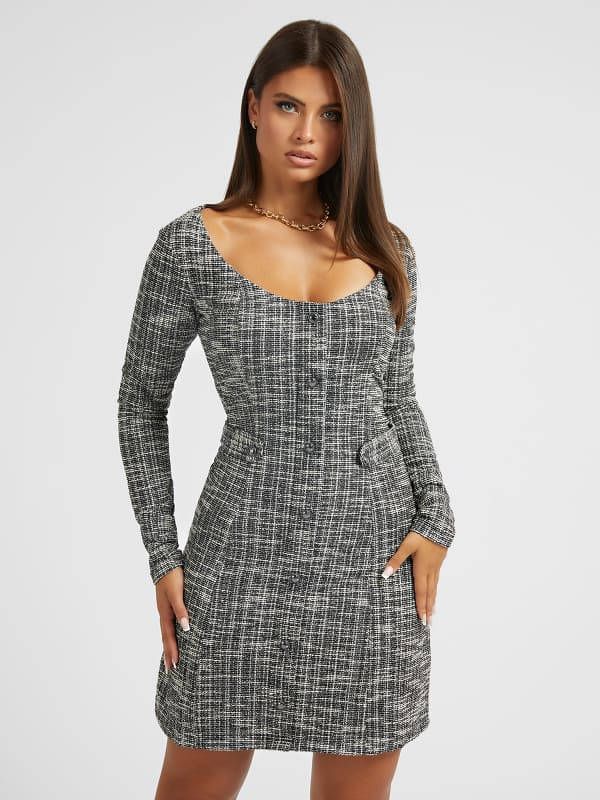 Guess Tweed Jurk