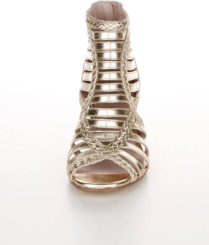 alba moda Sandaaltje Goudkleur