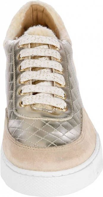 alba moda Sneaker Goudkleur/Beige