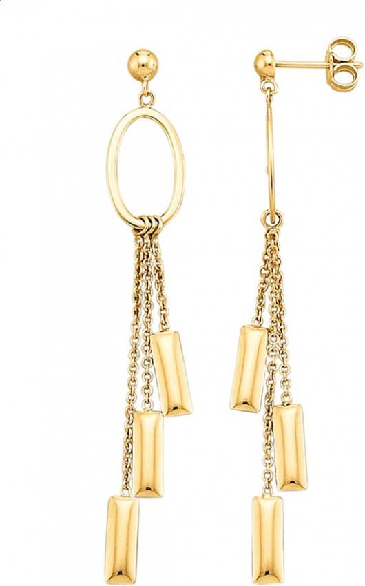 AMY VERMONT Oorbellen 9 kt. Geelgoudkleur