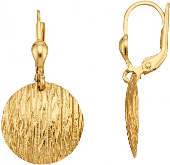 KLiNGEL Oorbellen van 9 kt. Geelgoudkleur