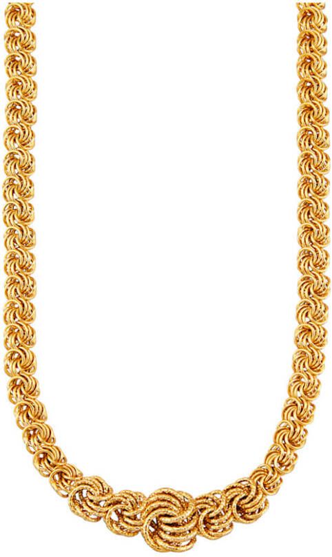 KLiNGEL Rozenketting van 14 kt. 14 kt. Geelgoudkleur