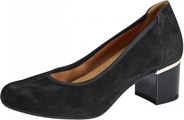 MONA Pump met extravagante hak Zwart