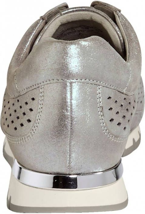 MONA Veterschoen in sportieve look Zilverkleur