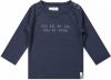 Beebielove ! Jongens Shirt Lange Mouw -- Donkerblauw Katoen/elasthan online kopen