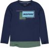 Quapi ! Jongens Shirt Lange Mouw -- Donkerblauw Katoen/elasthan online kopen