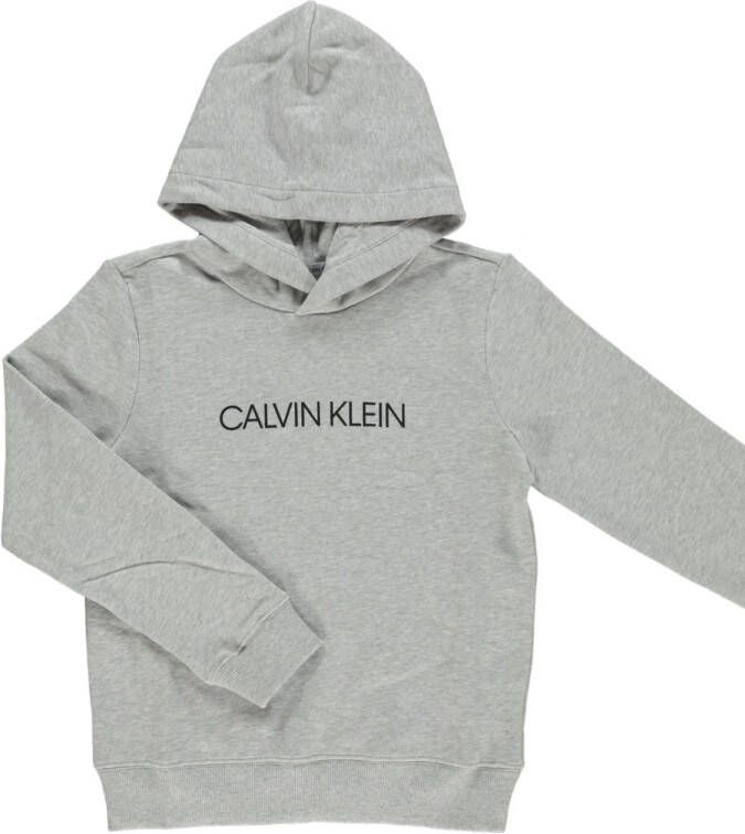 Calvin klein Jeans! Unisex Trui -- Grijs Polyester