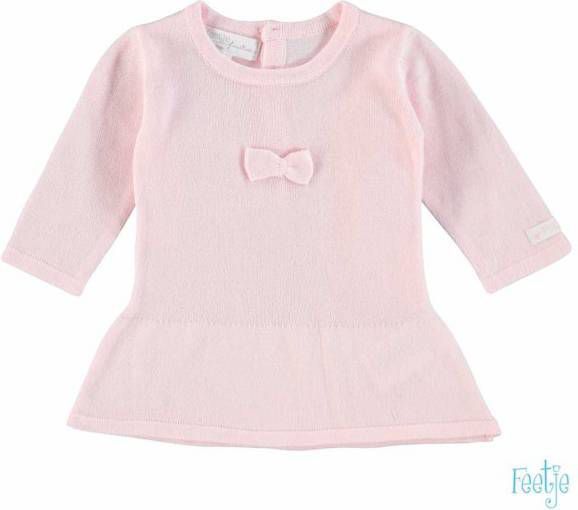 Feetje ! Meisjes Jurk Maat 56 Lichtroze Katoen/viscose