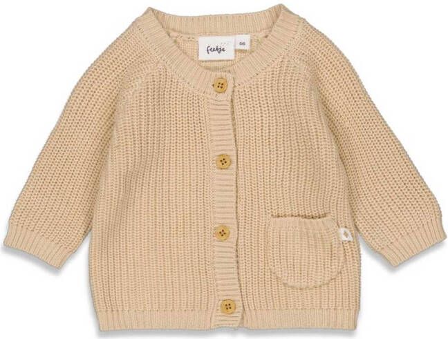 Feetje ! Unisex Vest -- Zand Katoen