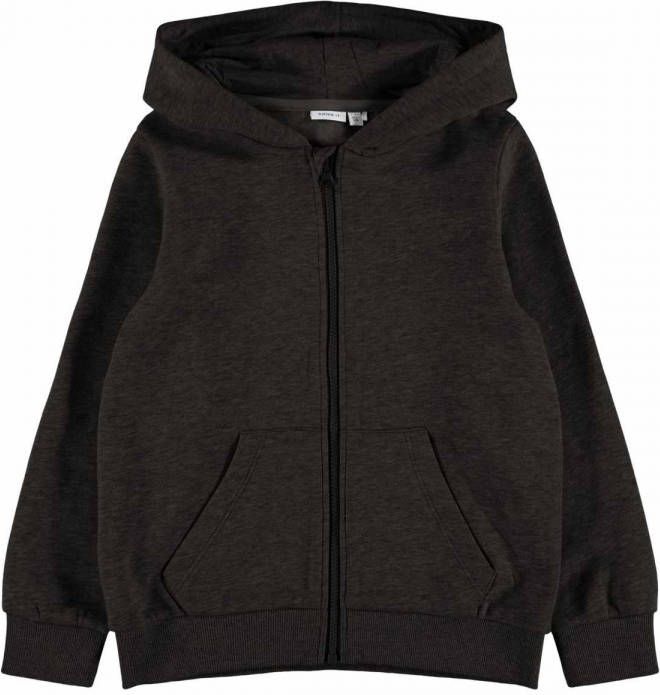 name it ! Jongens Vest -- Zwart Katoen/polyester