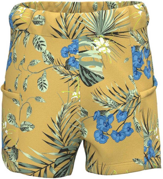 name it ! Meisjes Korte Broek -- All Over Print Katoen/elasthan