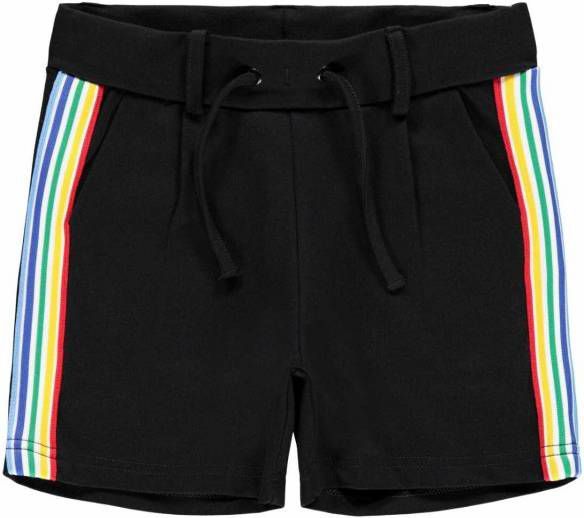 Name It! Meisjes Korte Broek Maat 104 Zwart Viscose