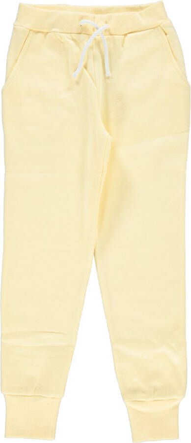 NAME IT KIDS regular fit joggingbroek NKFLENA met biologisch katoen geel