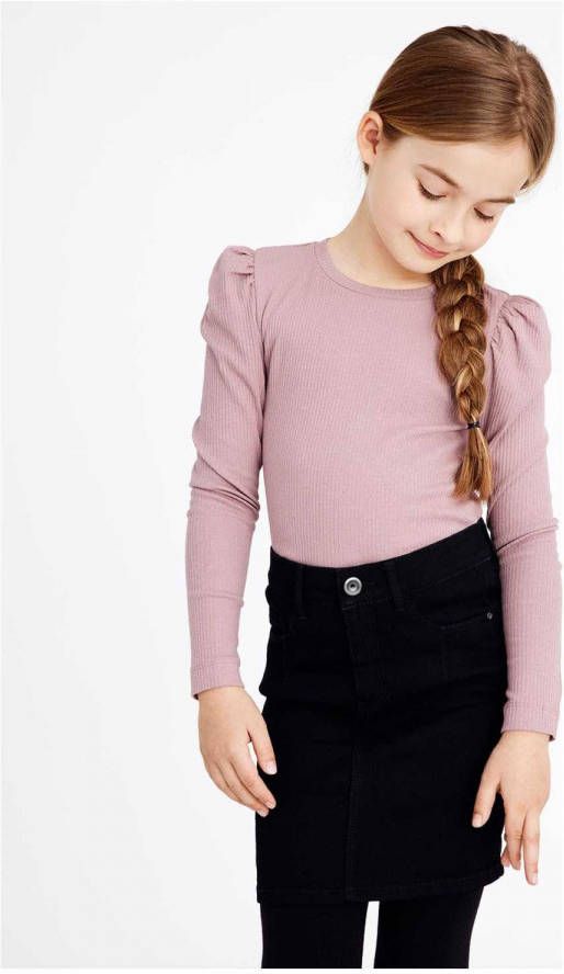 NAME IT KIDS rok NKFSALLI met biologisch katoen zwart