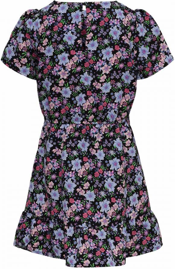 Only ! Meisjes Jurk -- All Over Print Polyester/elasthan