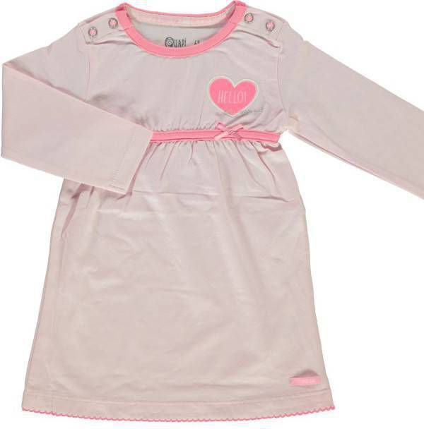 Quapi ! Meisjes Jurk -- Roze Katoen/elasthan