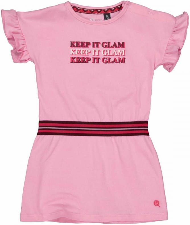 Quapi ! Meisjes Jurk -- Roze Katoen/elasthan