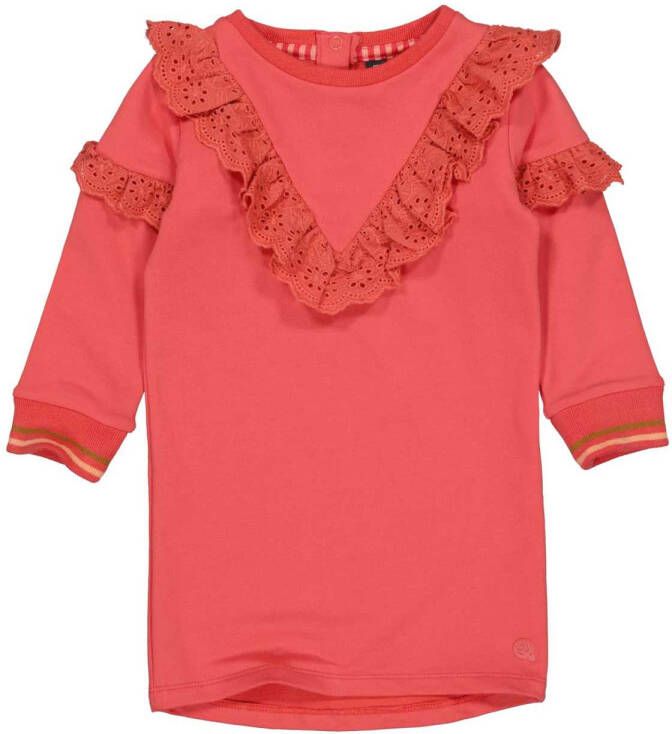 Quapi ! Meisjes Jurk -- Roze Katoen/elasthan