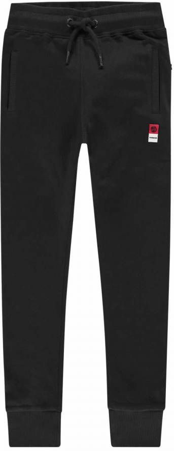 VINGINO ! Jongens Lange Broek -- Zwart Katoen/polyester/elasthan