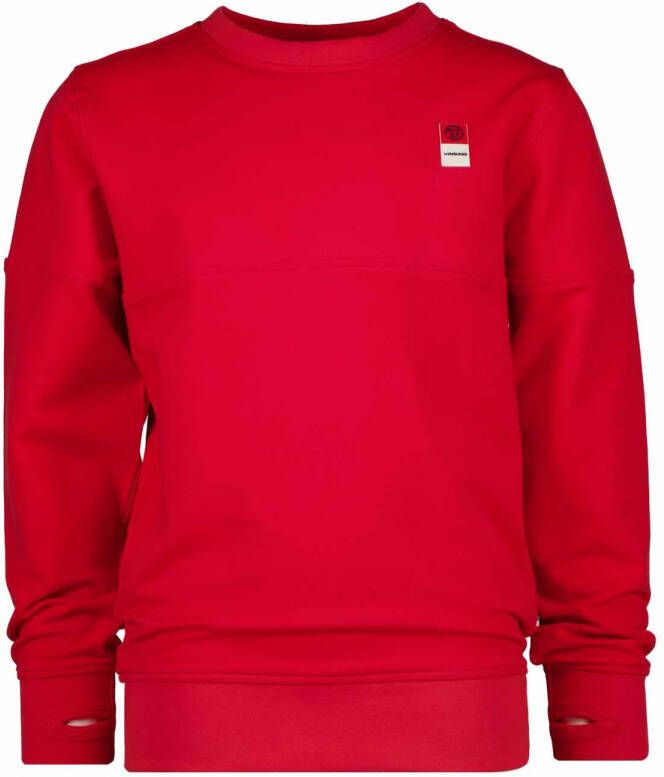 VINGINO ! Jongens Sweater -- Rood Katoen/elasthan